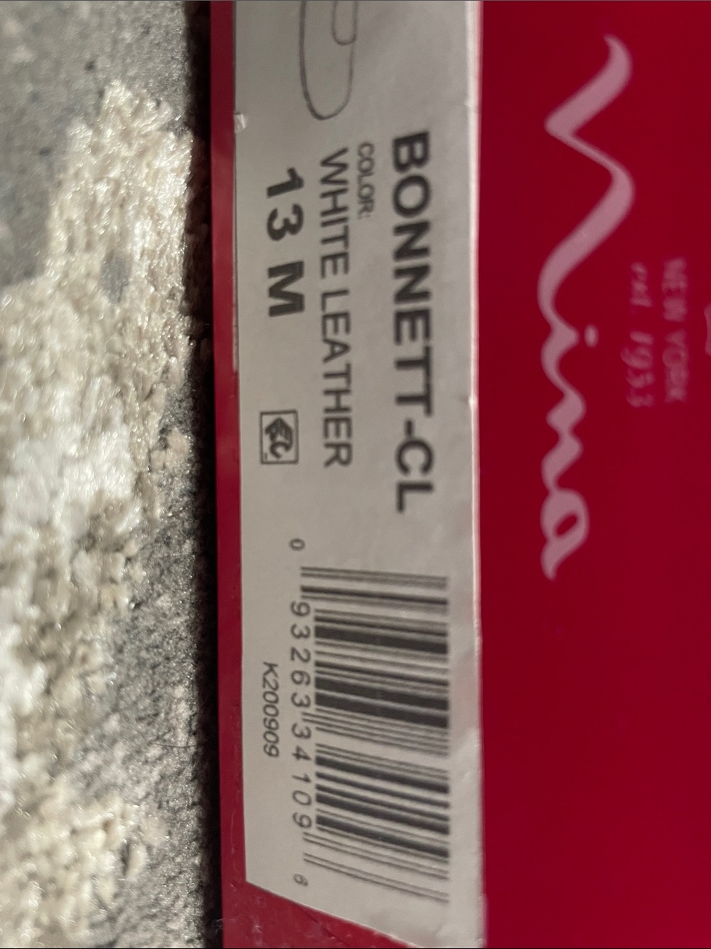 Nina Girls white Bonnett Mary Jane Shoes with Pink Insole - Picture 4 of 4